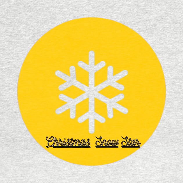 Christmas Snow Star Icon by Christamas Clothing